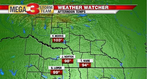 North ArkLaTex Weather Watcher Highs